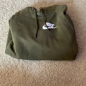 Olive green Nike Hoodie